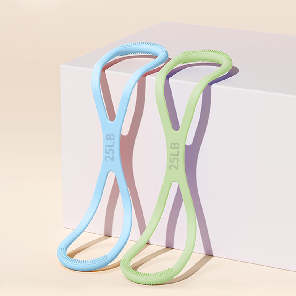 Pilates Yoga Board - Figure 8 Fitness Resistance Band Yoga