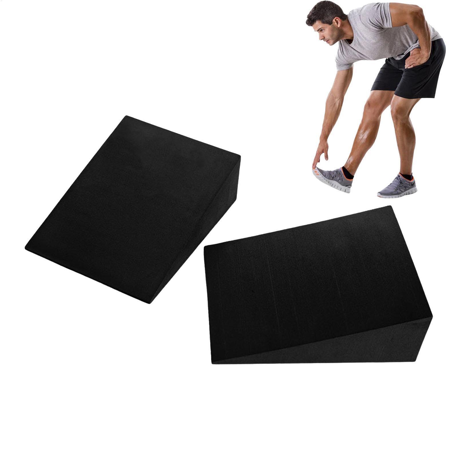 Pilates Yoga Board - 1Pairs Yoga Wedge Blocks EVA Foam