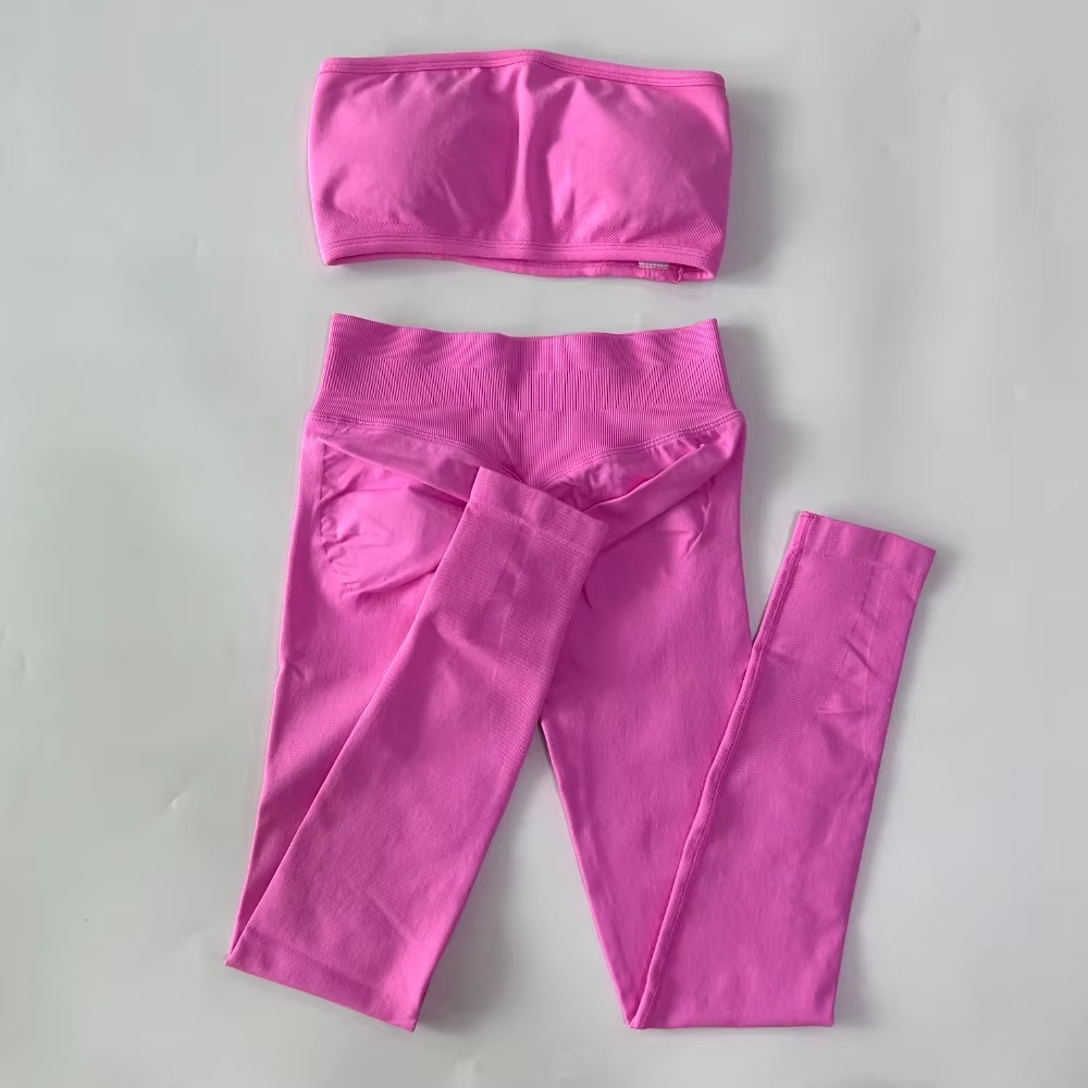 2 Piece Strapless Women's Band - Pilates Yoga Set review and price