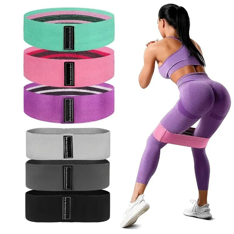 3Pcs Fabric Resistance Hip Boo - Pilates Yoga Board review and price