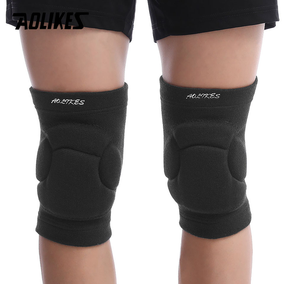 AOLIKES 1 Pair Sports Thickeni - Pilates Yoga Knee Pads review and price