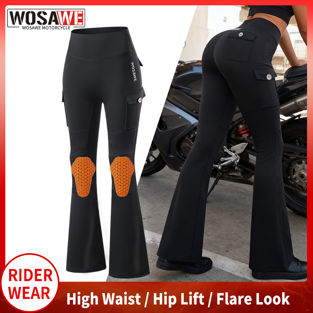 WOSAWE Women Motorcycle Flare  - Pilates Yoga Knee Pads review and price